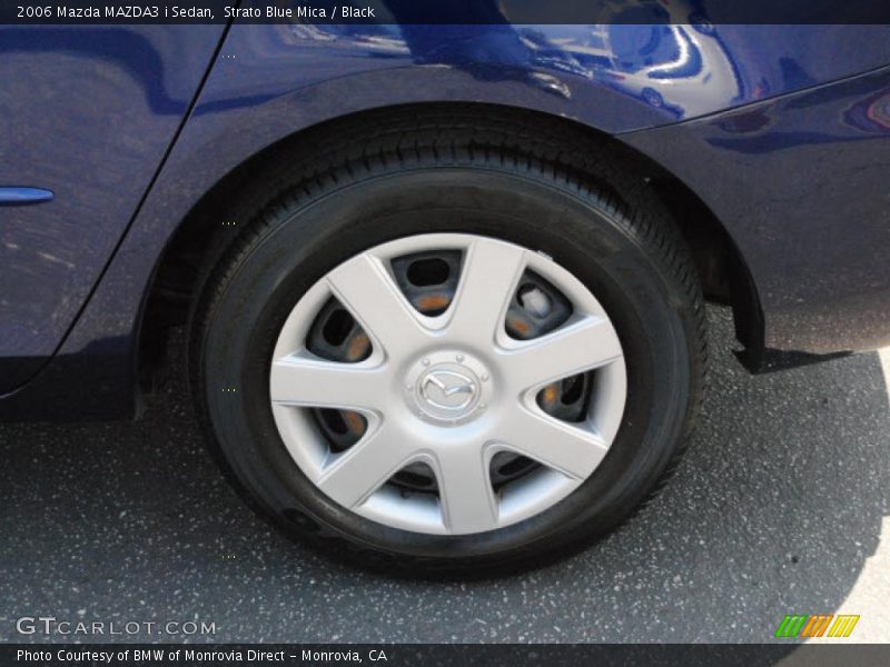 Strato Blue Mica / Black 2006 Mazda MAZDA3 i Sedan
