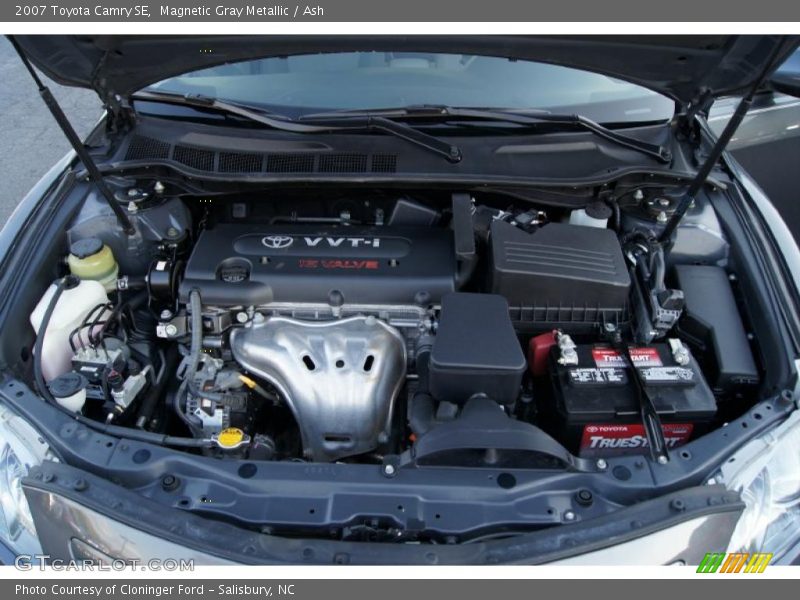 Magnetic Gray Metallic / Ash 2007 Toyota Camry SE