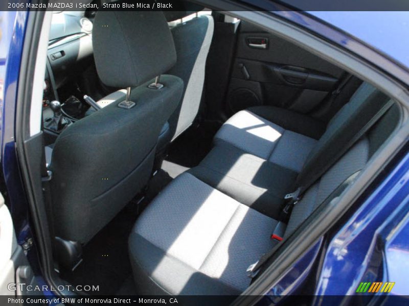 Strato Blue Mica / Black 2006 Mazda MAZDA3 i Sedan