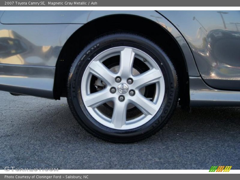 Magnetic Gray Metallic / Ash 2007 Toyota Camry SE