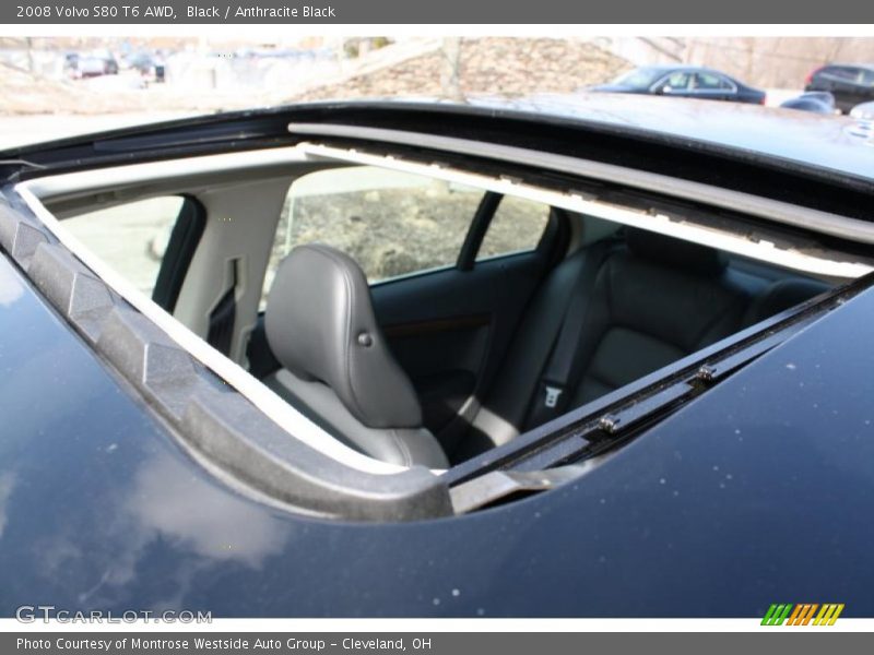Black / Anthracite Black 2008 Volvo S80 T6 AWD