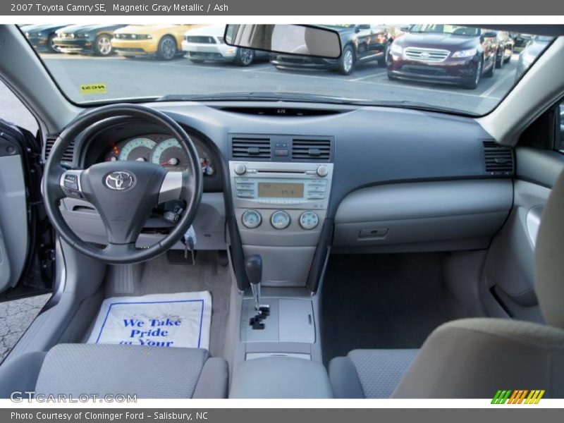 Magnetic Gray Metallic / Ash 2007 Toyota Camry SE