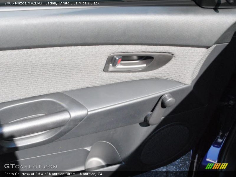 Strato Blue Mica / Black 2006 Mazda MAZDA3 i Sedan