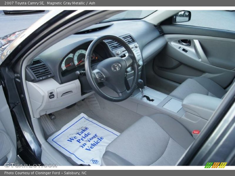 Magnetic Gray Metallic / Ash 2007 Toyota Camry SE