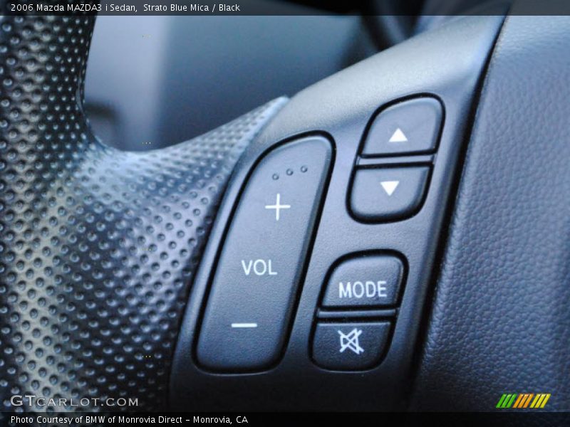 Strato Blue Mica / Black 2006 Mazda MAZDA3 i Sedan