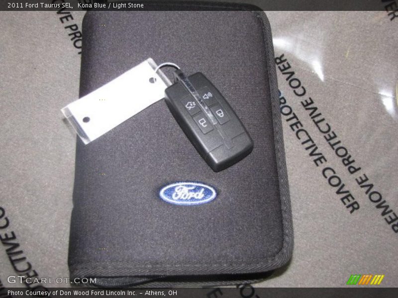 Kona Blue / Light Stone 2011 Ford Taurus SEL