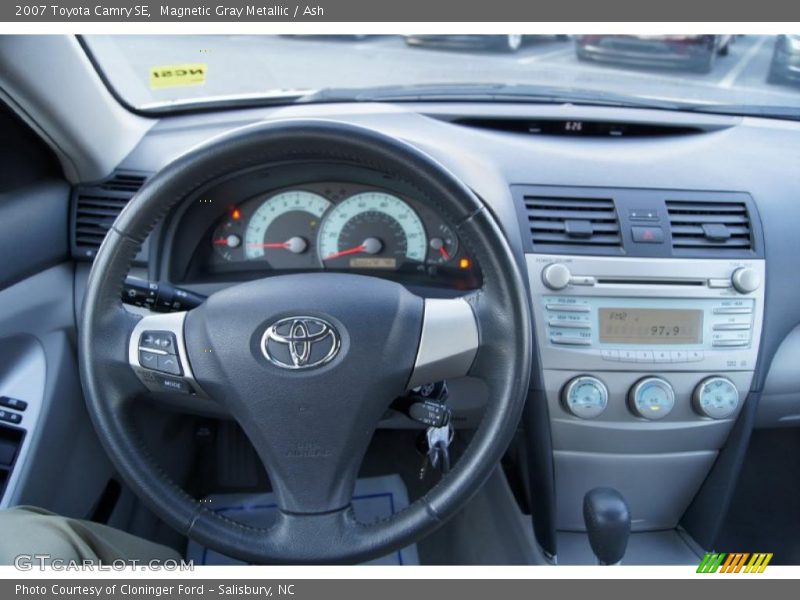 Magnetic Gray Metallic / Ash 2007 Toyota Camry SE