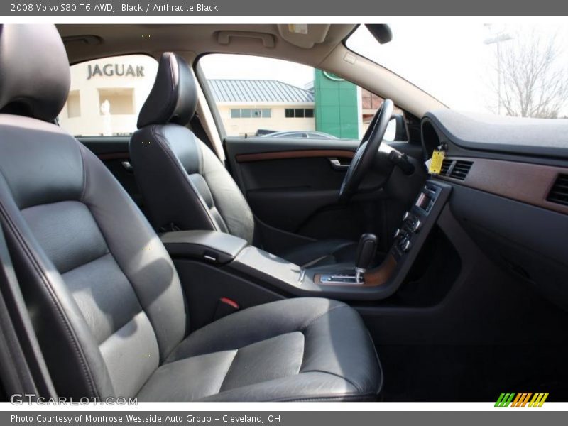 Black / Anthracite Black 2008 Volvo S80 T6 AWD