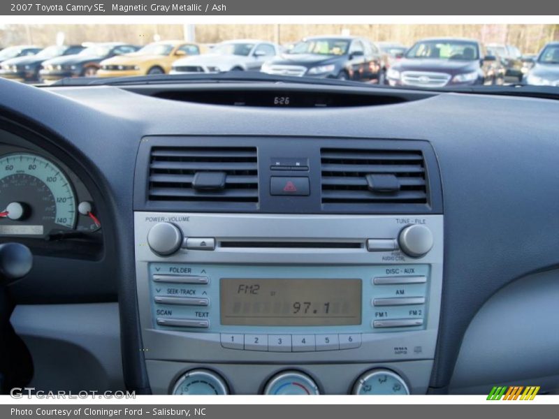 Magnetic Gray Metallic / Ash 2007 Toyota Camry SE