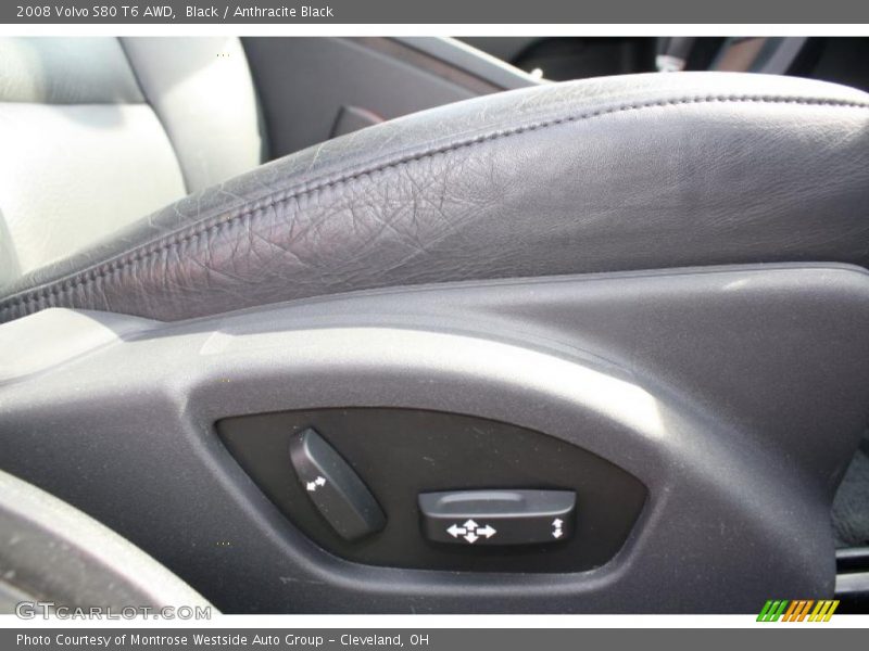 Black / Anthracite Black 2008 Volvo S80 T6 AWD