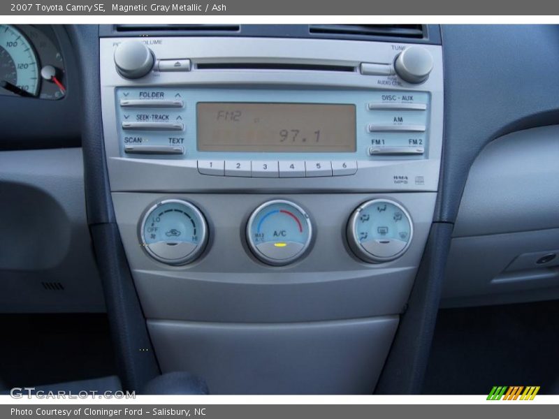 Magnetic Gray Metallic / Ash 2007 Toyota Camry SE
