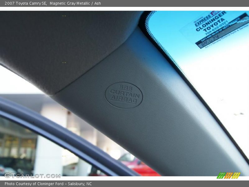 Magnetic Gray Metallic / Ash 2007 Toyota Camry SE