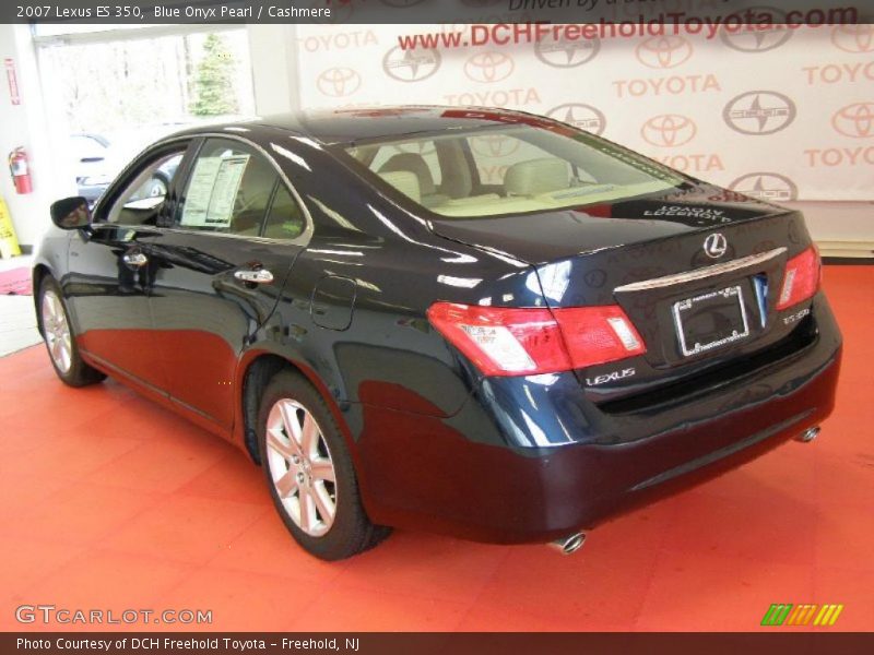 Blue Onyx Pearl / Cashmere 2007 Lexus ES 350