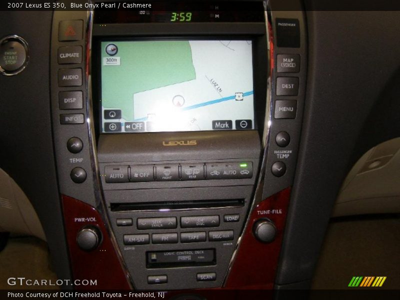 Blue Onyx Pearl / Cashmere 2007 Lexus ES 350