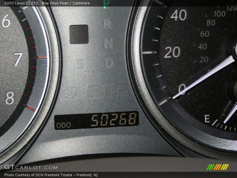 Blue Onyx Pearl / Cashmere 2007 Lexus ES 350