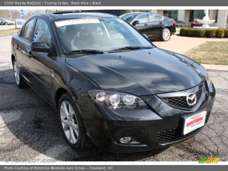Black Mica / Black 2009 Mazda MAZDA3 i Touring Sedan