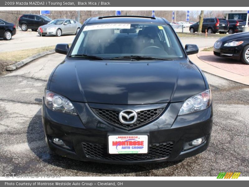Black Mica / Black 2009 Mazda MAZDA3 i Touring Sedan