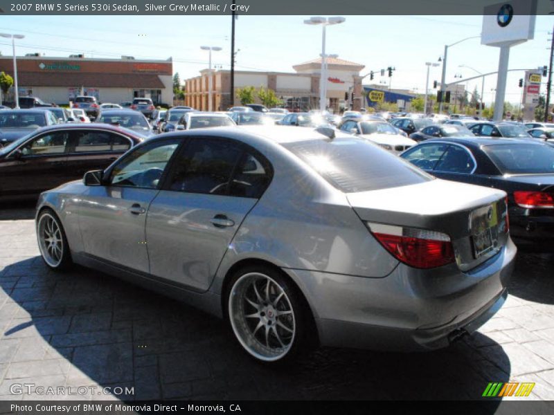  2007 5 Series 530i Sedan Silver Grey Metallic
