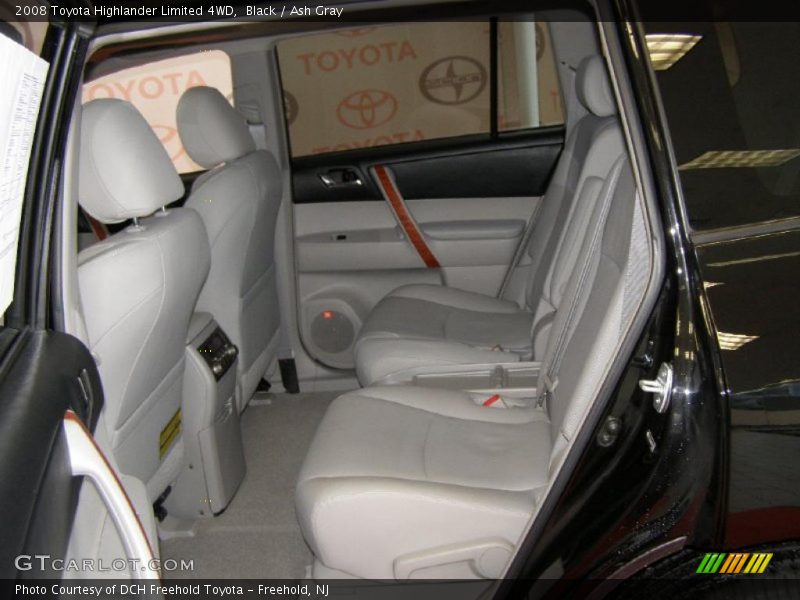 Black / Ash Gray 2008 Toyota Highlander Limited 4WD