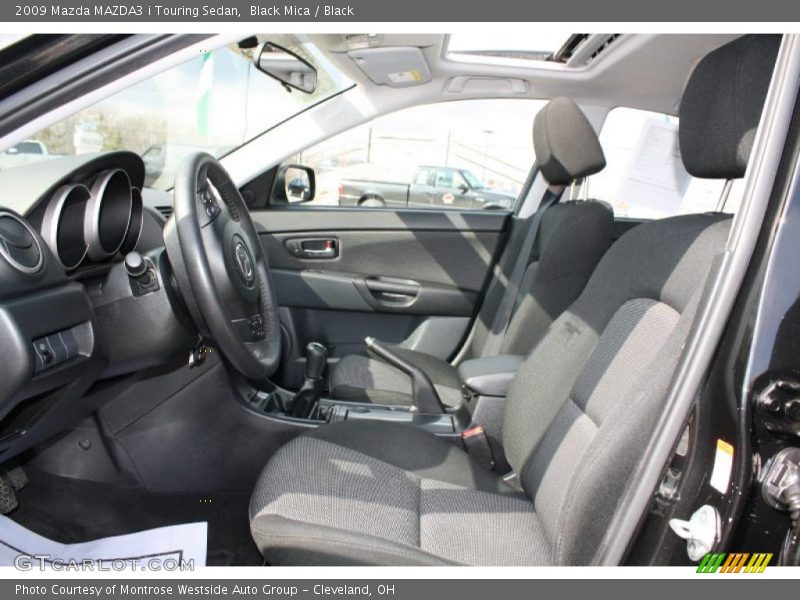 Black Mica / Black 2009 Mazda MAZDA3 i Touring Sedan