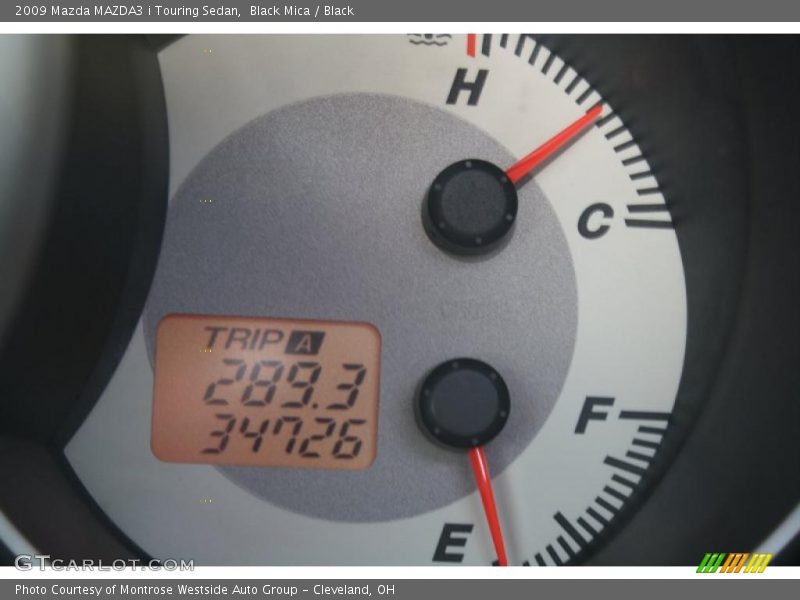 Black Mica / Black 2009 Mazda MAZDA3 i Touring Sedan