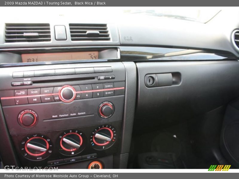 Black Mica / Black 2009 Mazda MAZDA3 i Touring Sedan