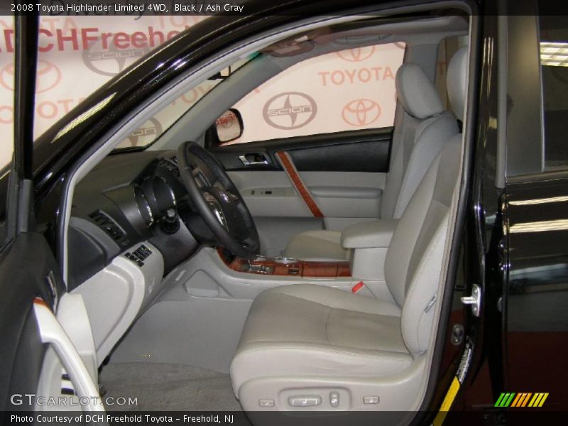 Black / Ash Gray 2008 Toyota Highlander Limited 4WD