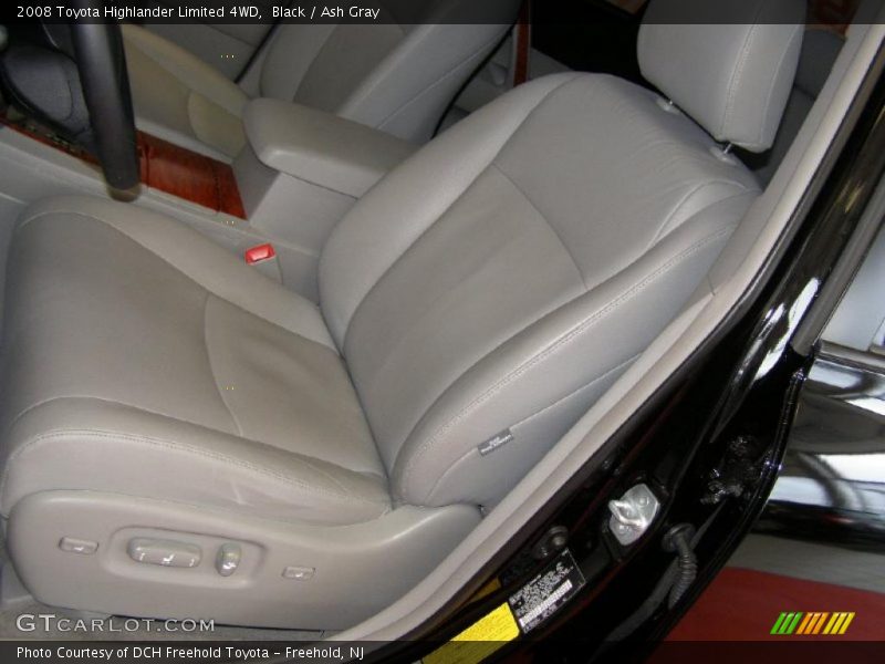 Black / Ash Gray 2008 Toyota Highlander Limited 4WD
