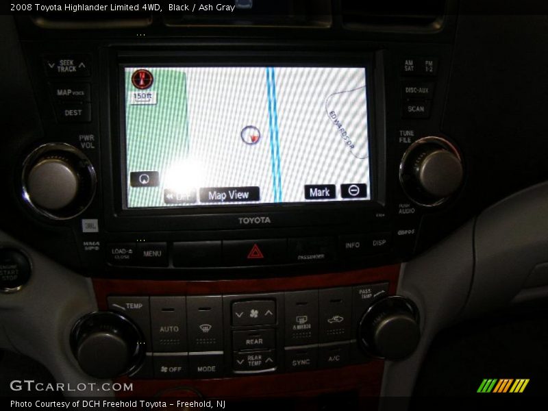 Black / Ash Gray 2008 Toyota Highlander Limited 4WD