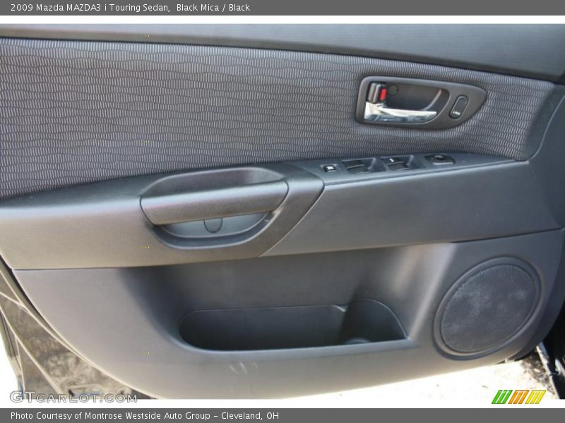 Black Mica / Black 2009 Mazda MAZDA3 i Touring Sedan