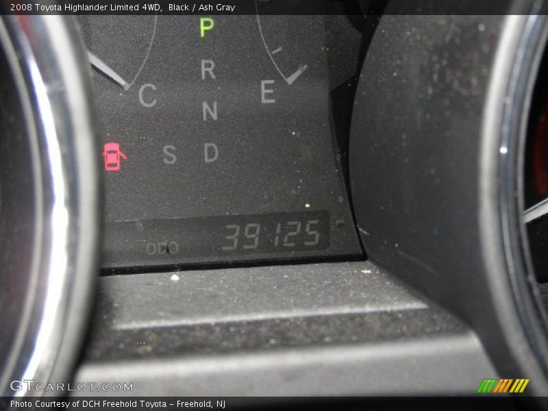 Black / Ash Gray 2008 Toyota Highlander Limited 4WD