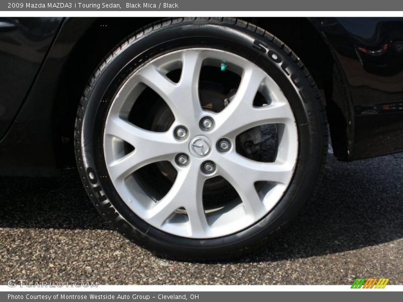 Black Mica / Black 2009 Mazda MAZDA3 i Touring Sedan
