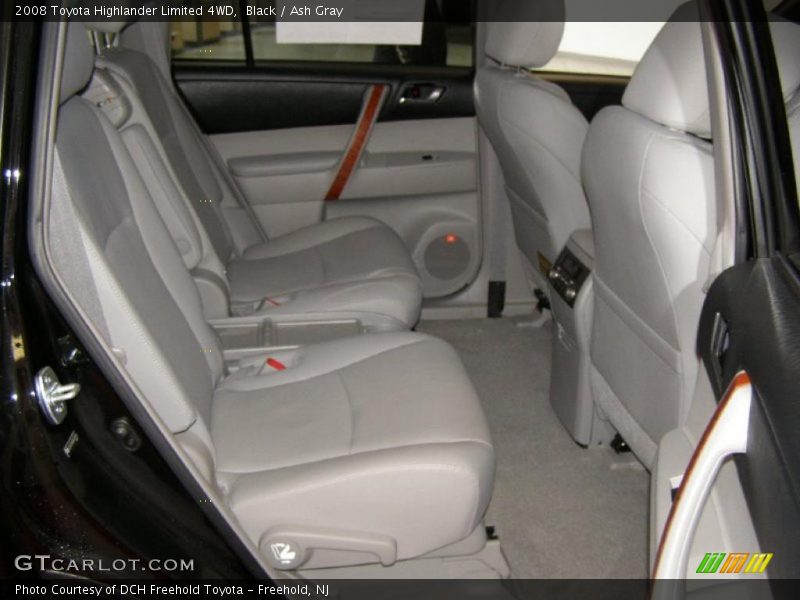 Black / Ash Gray 2008 Toyota Highlander Limited 4WD