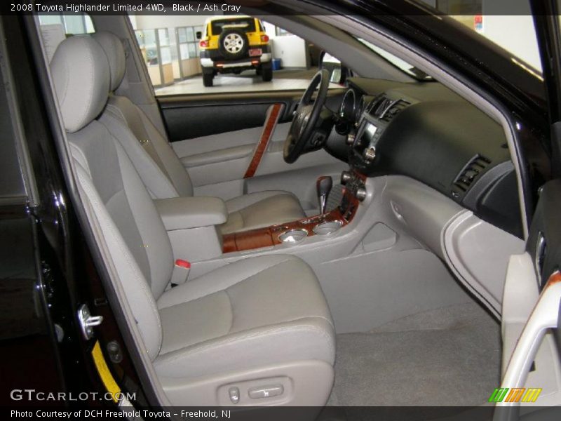 Black / Ash Gray 2008 Toyota Highlander Limited 4WD