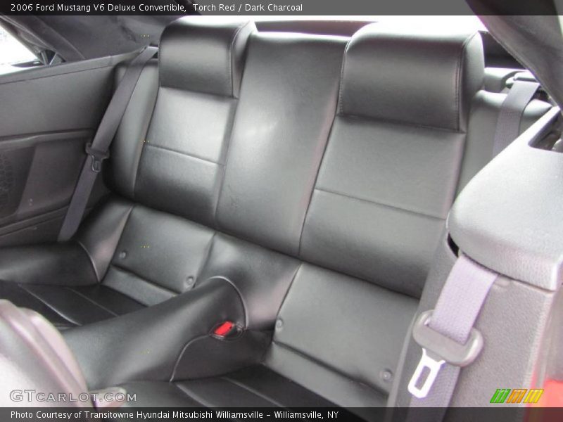 Torch Red / Dark Charcoal 2006 Ford Mustang V6 Deluxe Convertible