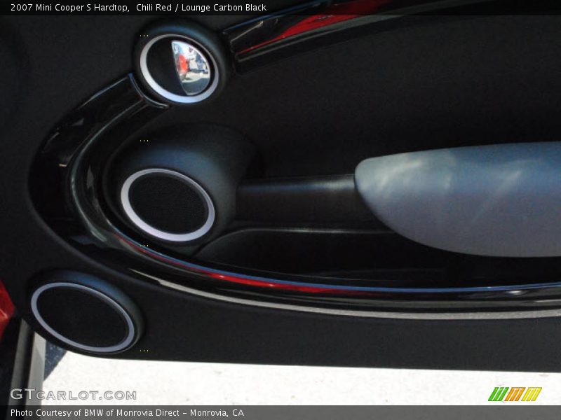 Chili Red / Lounge Carbon Black 2007 Mini Cooper S Hardtop