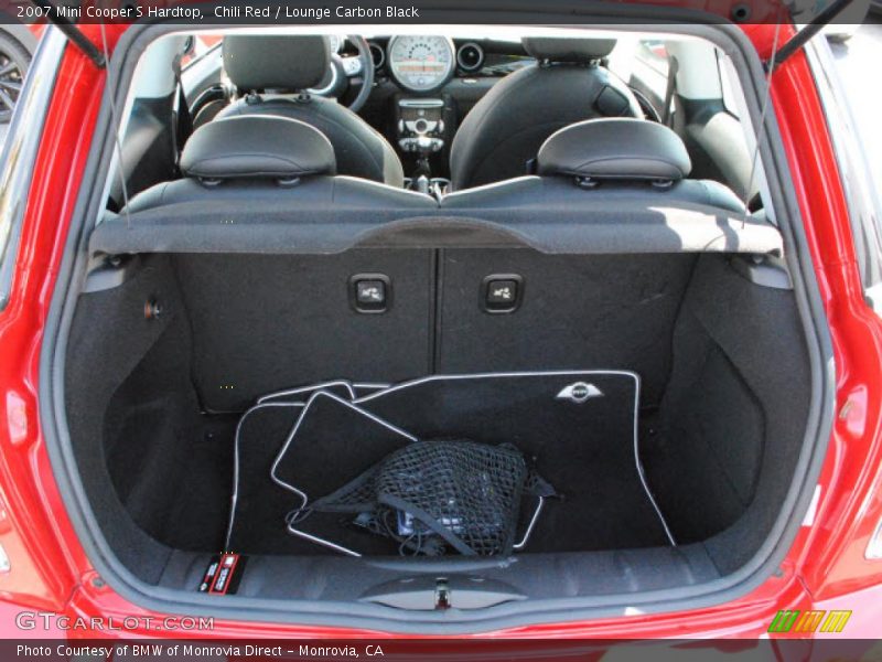 Chili Red / Lounge Carbon Black 2007 Mini Cooper S Hardtop