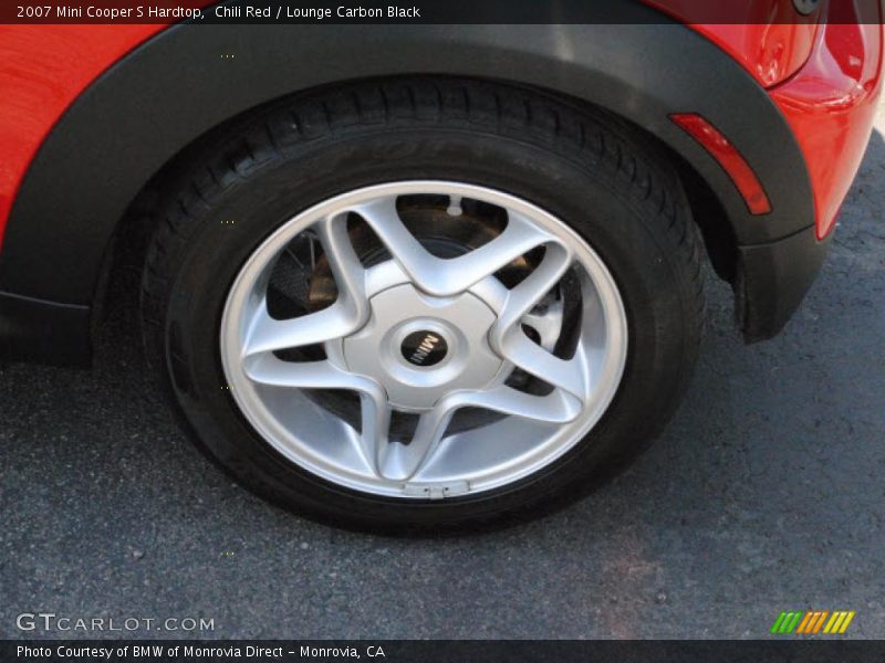 Chili Red / Lounge Carbon Black 2007 Mini Cooper S Hardtop