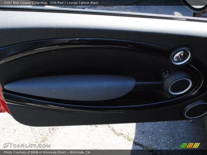 Chili Red / Lounge Carbon Black 2007 Mini Cooper S Hardtop