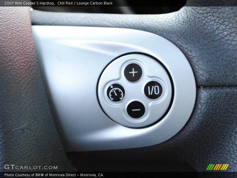 Chili Red / Lounge Carbon Black 2007 Mini Cooper S Hardtop