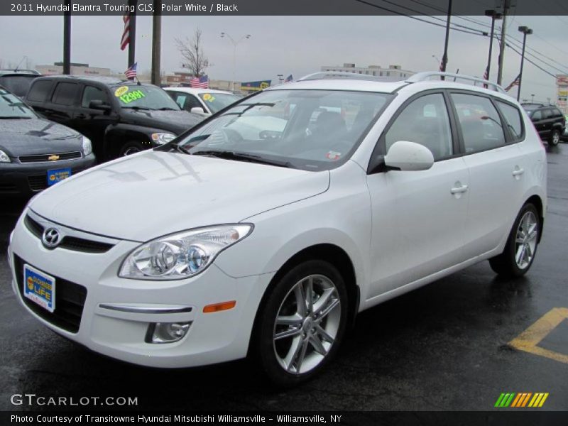 Front 3/4 View of 2011 Elantra Touring GLS