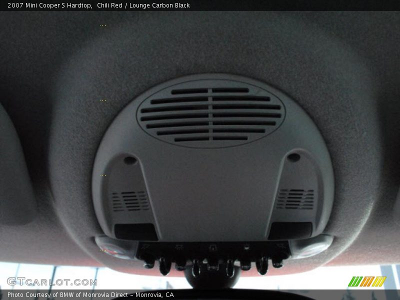 Chili Red / Lounge Carbon Black 2007 Mini Cooper S Hardtop