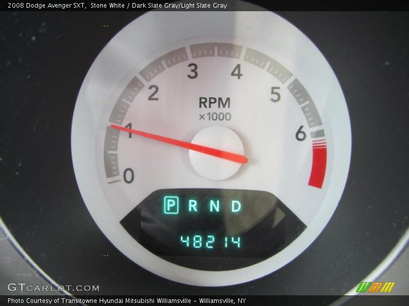 Stone White / Dark Slate Gray/Light Slate Gray 2008 Dodge Avenger SXT