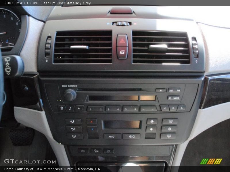 Titanium Silver Metallic / Grey 2007 BMW X3 3.0si