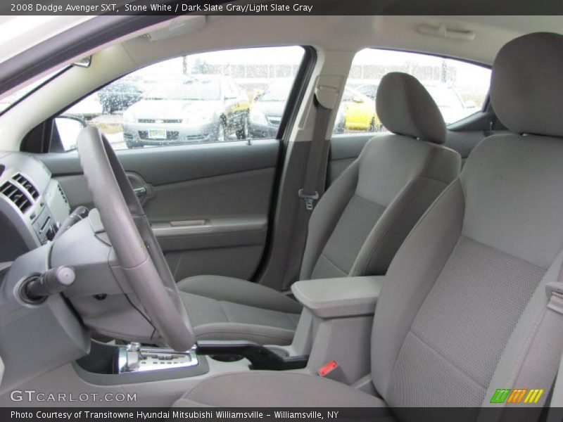 Stone White / Dark Slate Gray/Light Slate Gray 2008 Dodge Avenger SXT