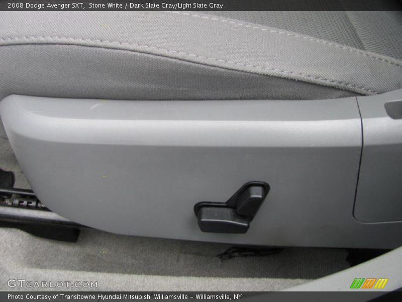 Stone White / Dark Slate Gray/Light Slate Gray 2008 Dodge Avenger SXT
