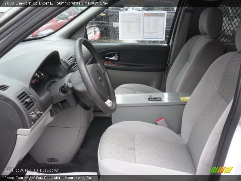  2008 Uplander LS Medium Gray Interior