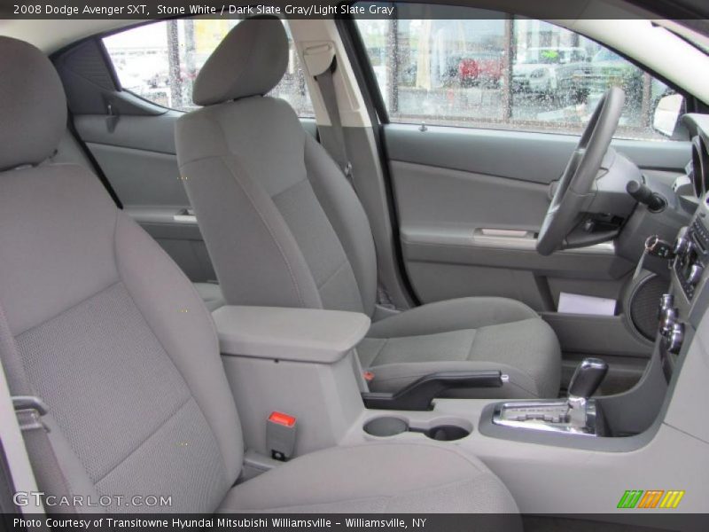 Stone White / Dark Slate Gray/Light Slate Gray 2008 Dodge Avenger SXT