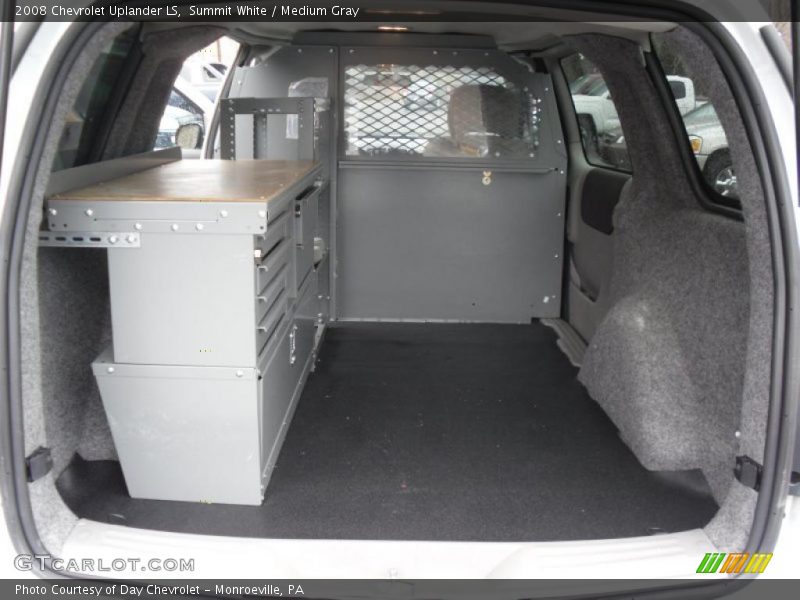 Summit White / Medium Gray 2008 Chevrolet Uplander LS