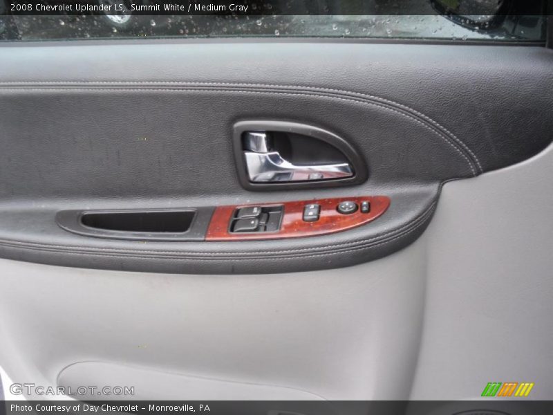 Summit White / Medium Gray 2008 Chevrolet Uplander LS